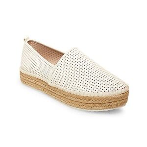 STEVE MADDEN - Chopur White Leather espadrilles